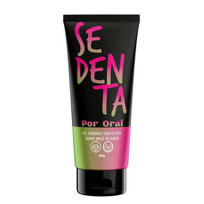 Gel Comestível Sedenta Por Oral Eletrizante Com Glitter 50g