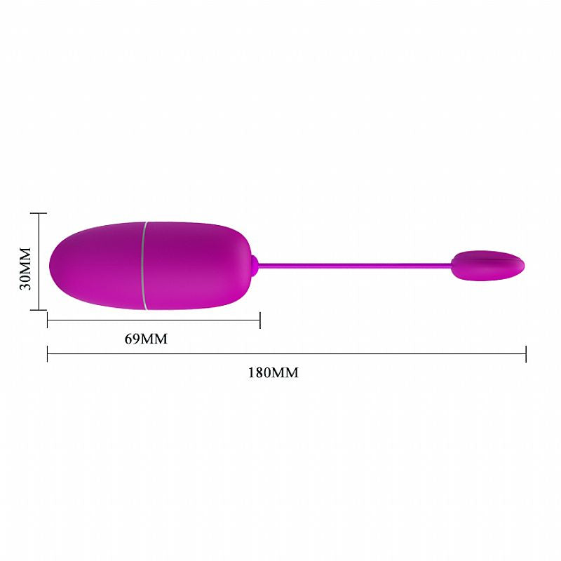 Vibrador Bullet Interativo por Aplicativo Nymph- Pretty Love