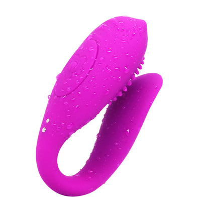 Vibrador de Casal Alice à Prova d' Água com Controle 9,5 cm x 3,5 cm