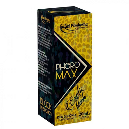 PERFUME PHERO MAX EXOTIC BLACK 20ML LA PIMIENTA