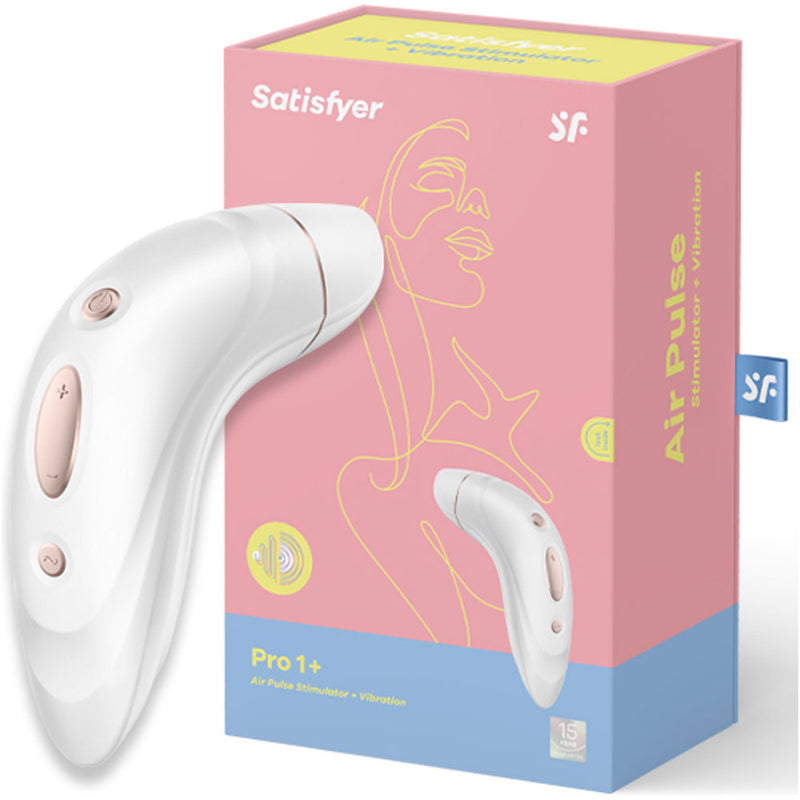 Estimulador de Clitóris Satisfyer Pro Plus Vibration 10 Vibrações 12 cm x 3,5 cm