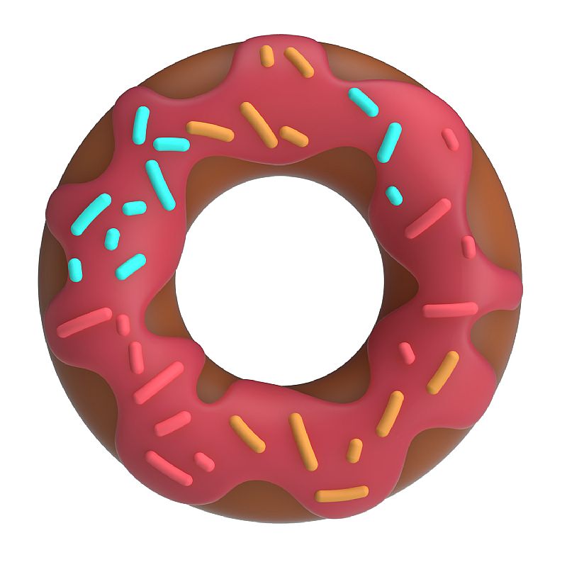 Anel Peniano Formato de Donuts - Para Diâmetro 2.0 cm