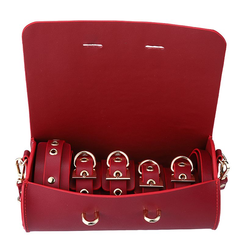 kit - Thierry - Bolsa de Bondage - algemas e coleira