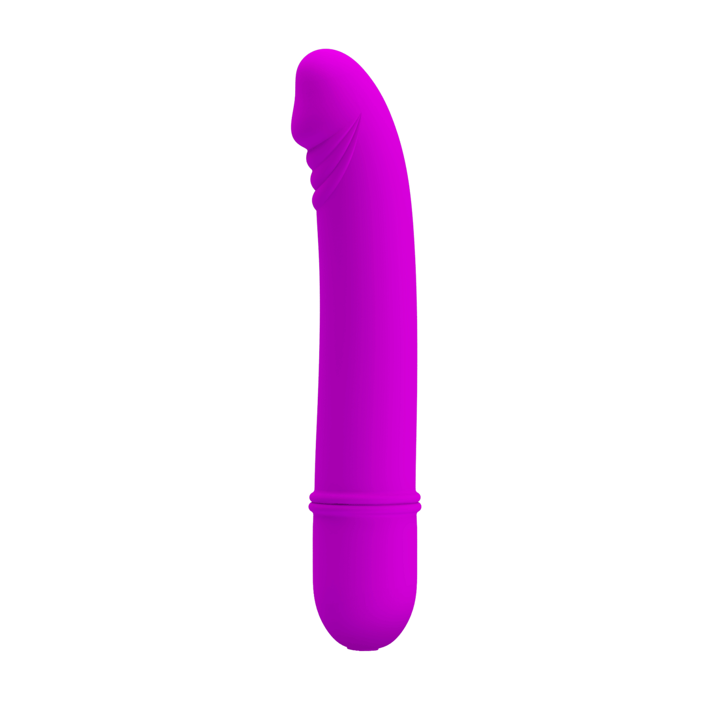 Vibrador em Silicone Formato de Glande na Ponta com 10 Modos de Vibração - PRETTY LOVE BECK 