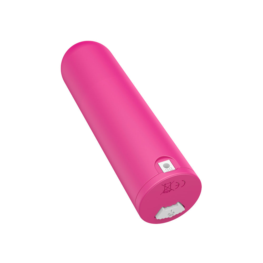 Vibrador Bullet Recarregável com 10 modos de Vibração - Power Bullet