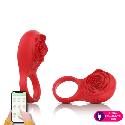 Anel peniano em formato de flor