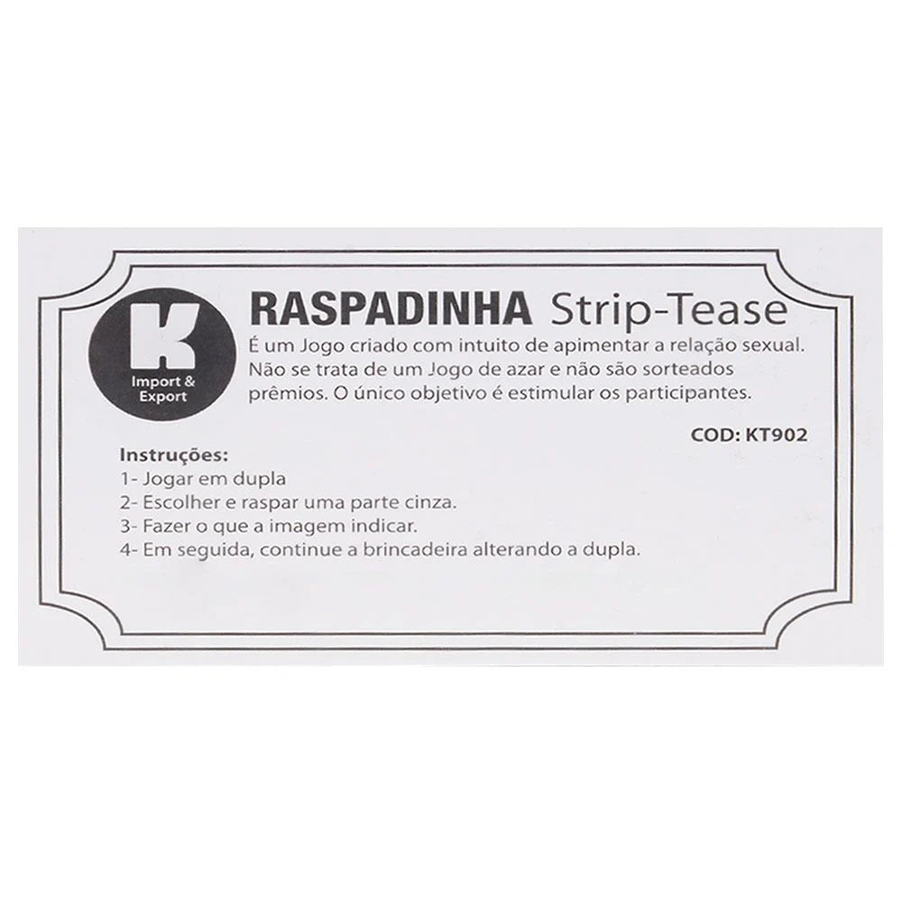 Raspadinha Striptease