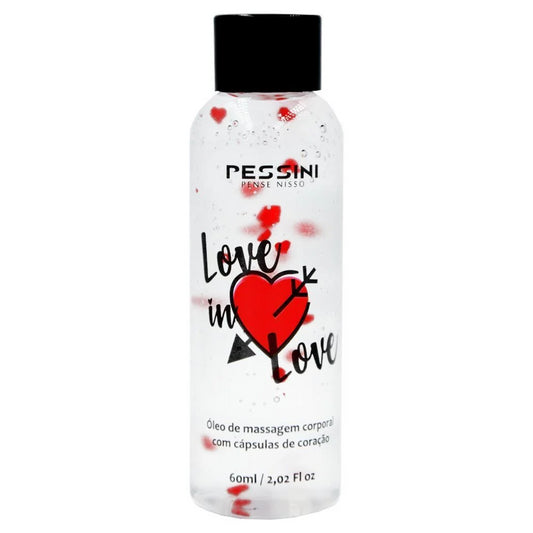 ÓLEO DE MASSAGEM LOVE IN LOVE 60ML PESSINI