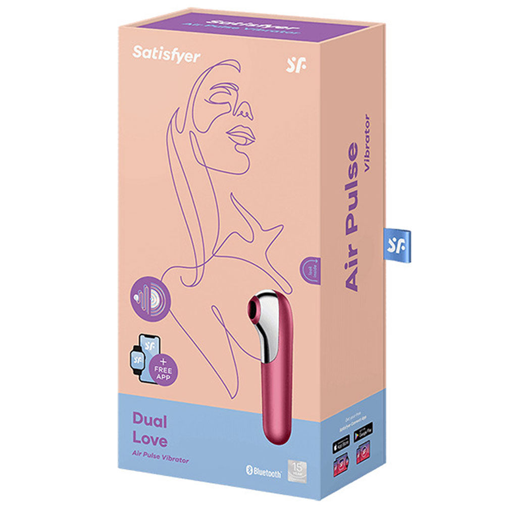 Vibrador Estimulador Clitoriano Satisfyer Dual Love Pink
