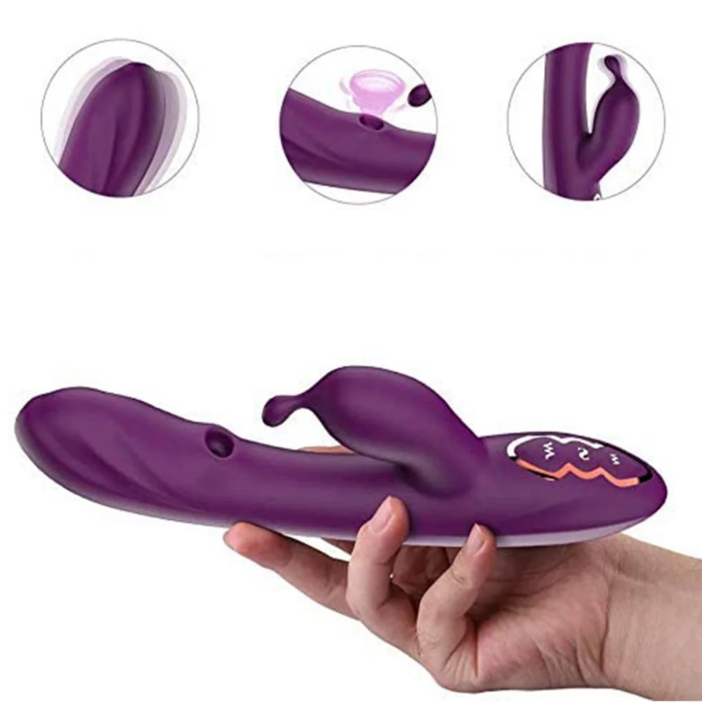 Vibrador triplo estimulação