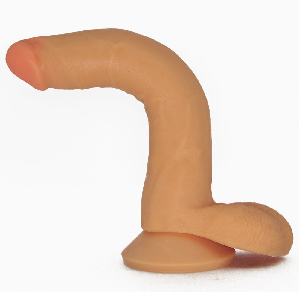 Pênis Ricardinho com Vértebra em Cyberskin 20,5 cm x 4cm
