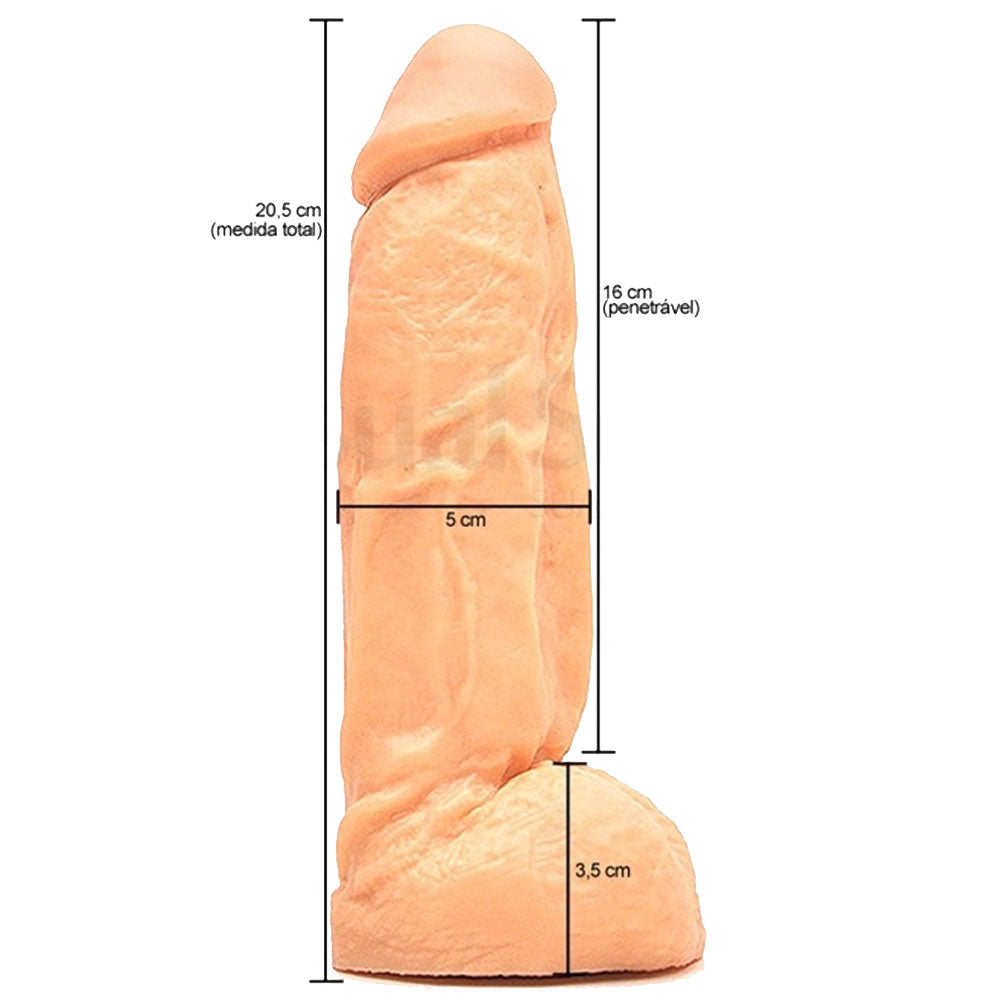 Prótese Kong com Escroto 19 cm x 4,6 cm