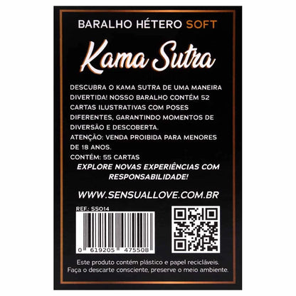 Baralho Kama Sutra Erótico Soft Hétero