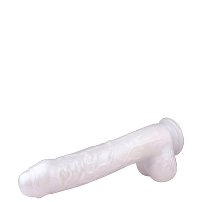 Prótese Peniana Realística com Prepúcio em Silicone com Ventosa 19 cm x 3,5 cm