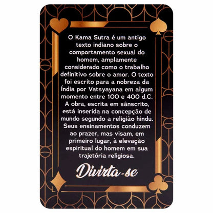 Baralho Kama Sutra Erótico Soft Hétero