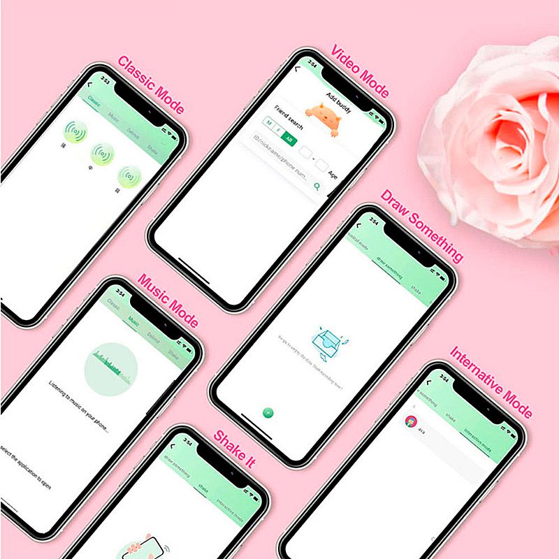 Vibrador de calcinha - Niami - À Longa distância - App - SI