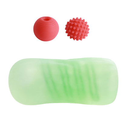 Masturbador Masculino em Silicone Macio Translúcido