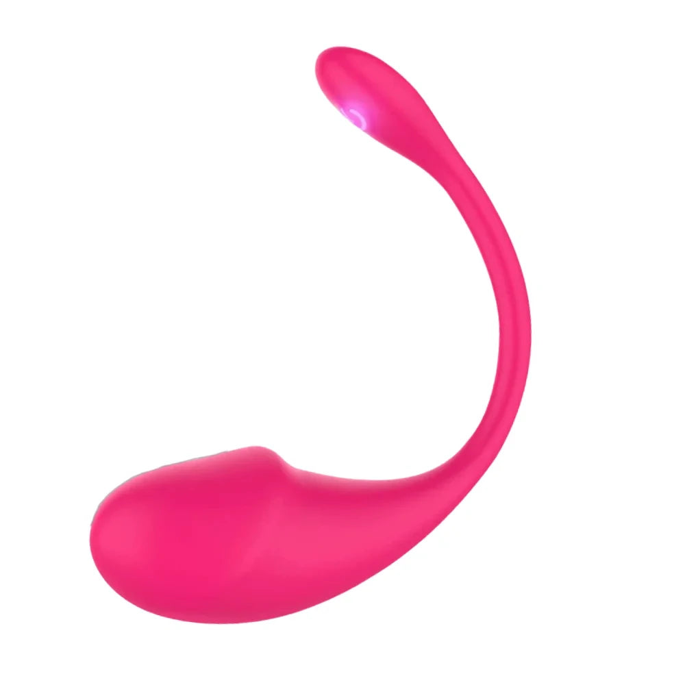 Vibrador em Formato de Glande por Aplicativo