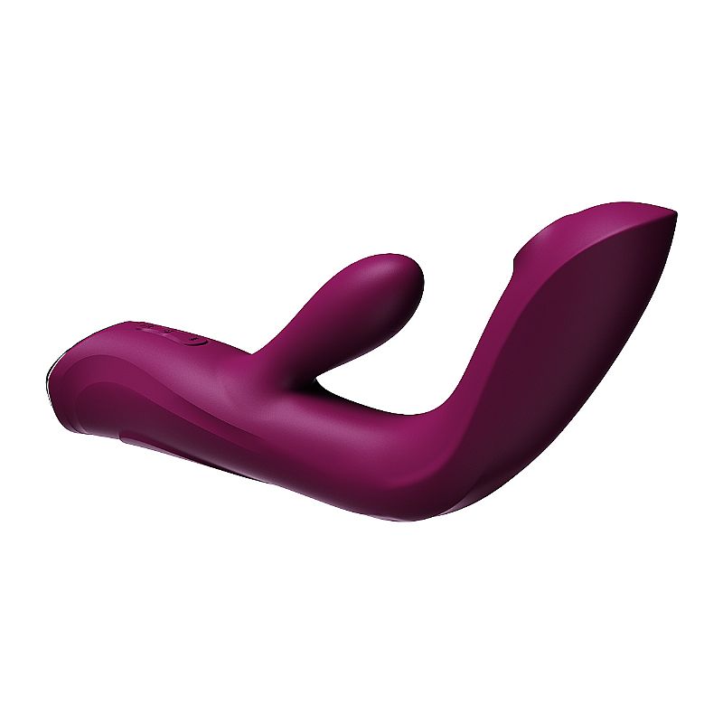 Vibrador de Ponto G e Clitóris / Pulsação - Com tela de LCD e Recarregável