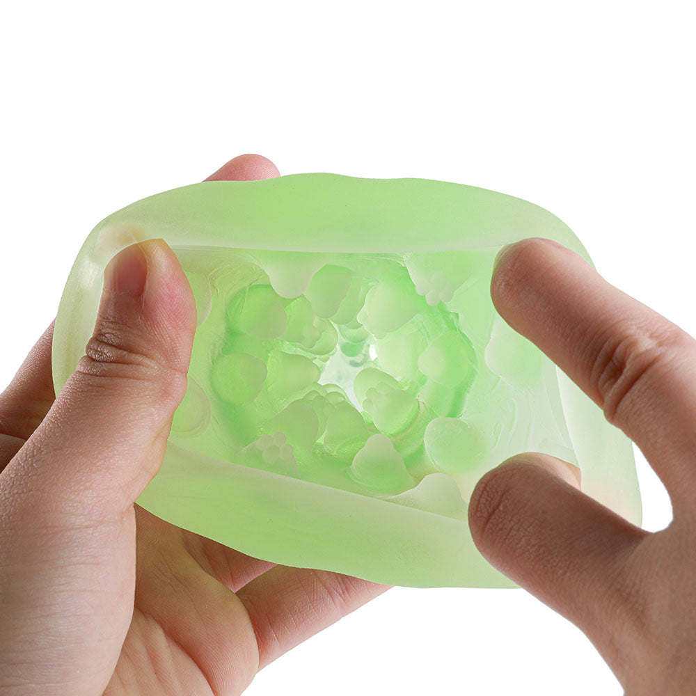 Masturbador Masculino em Silicone Macio Translúcido