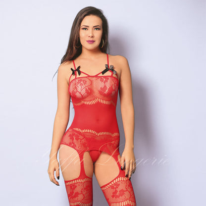 Macacão Joana com Lacinho nas Alças - Yaffa Lingerie