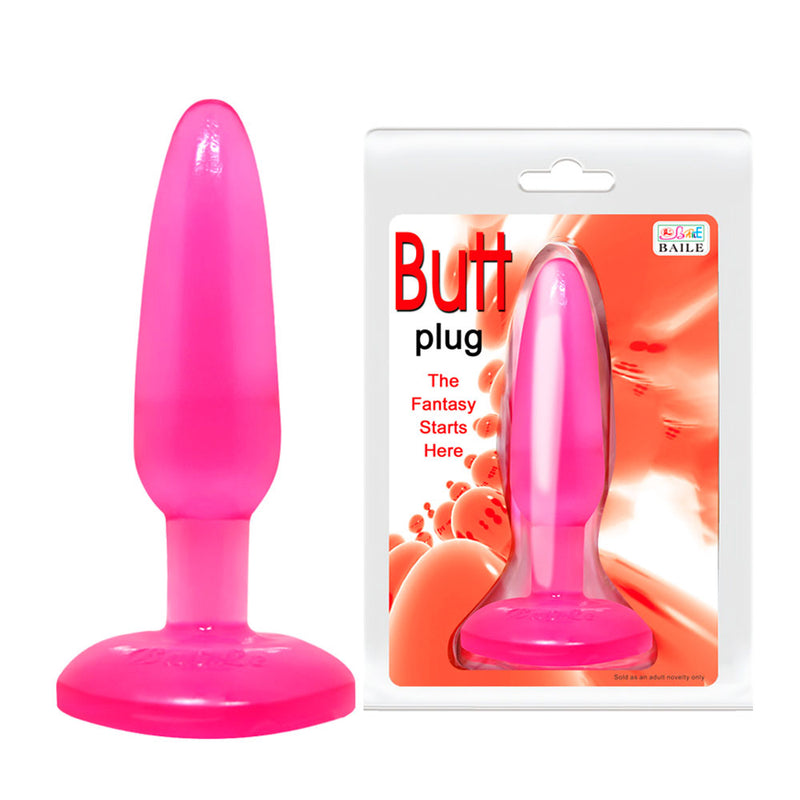 Plug Anal Estimulador Iniciante com Ventosa