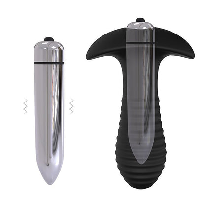 Plug Anal com Vibro Spiral- S-Hande