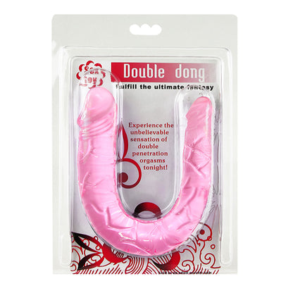 Dildo Realístico Duplo em Silicone Macio - Pênis Hawaiano