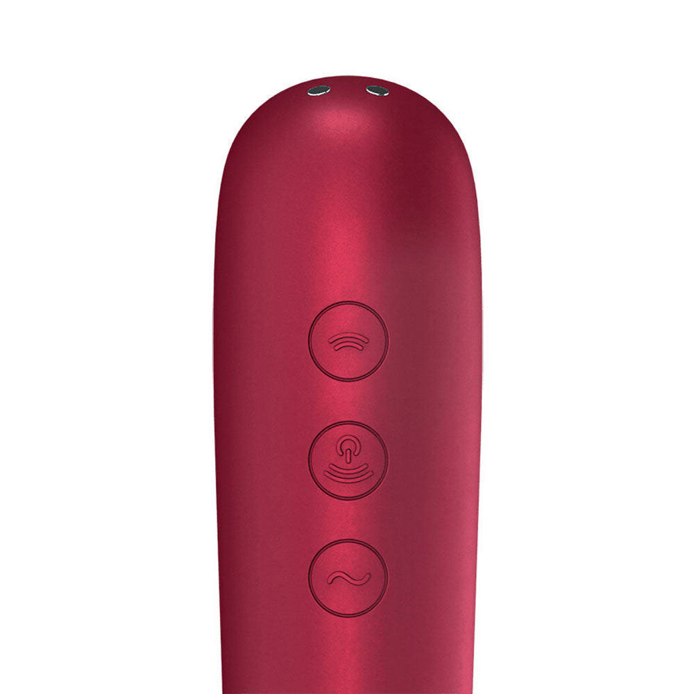Vibrador Estimulador Clitoriano Satisfyer Dual Love Pink