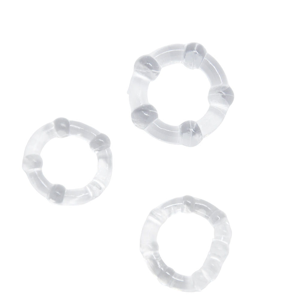 Anéis Penianos Transparentes Stay Hard
