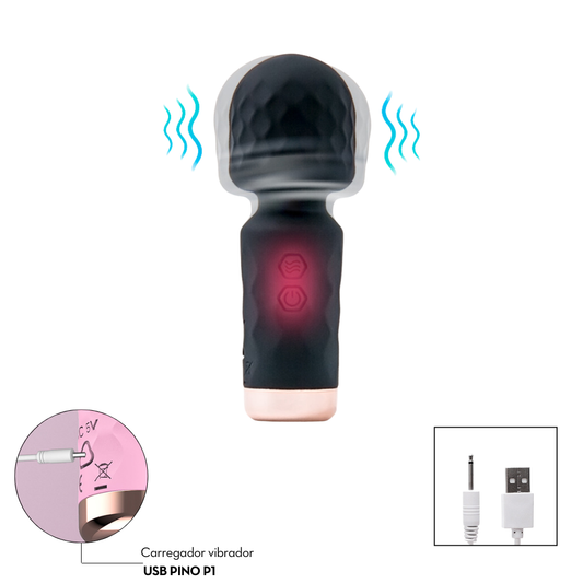 Mini massageador varinha mágica