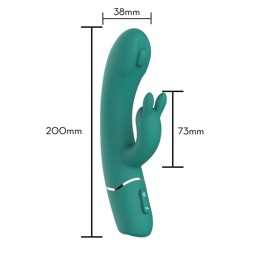 Nv Toys Dido – Vibrador ponto G com estimulador Rabbit