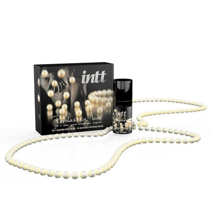 Pérolas in Love kit com colar de pérolas e gel de silicone 17ml
