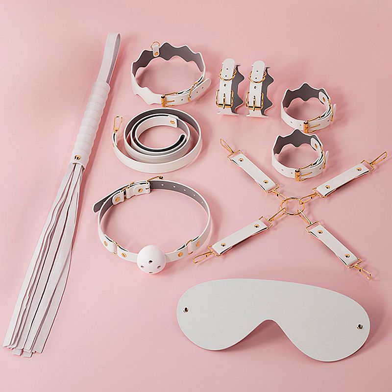Kit com 8 Itens de Sado - Branco - SI