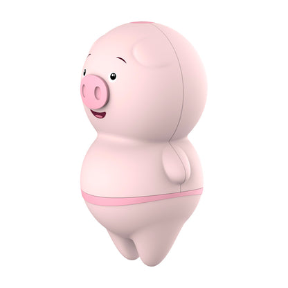 Vibrador Estimulador Clitoriano Com Língua em Formato Porquinho