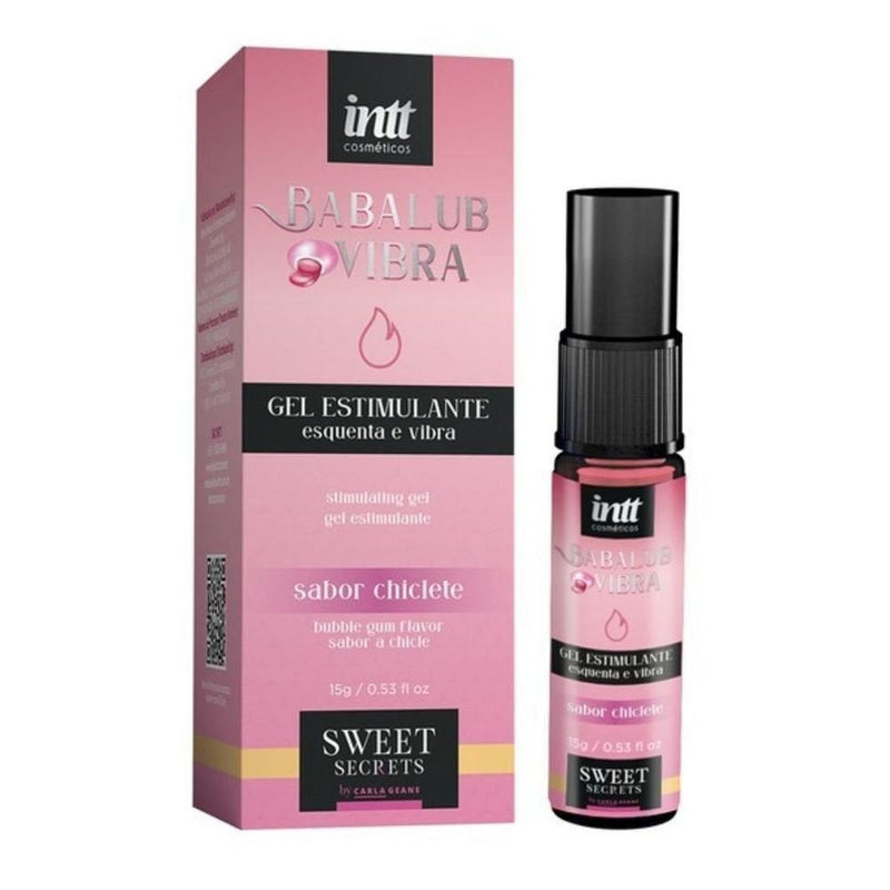 Babalub Vibra Hot unissex aroma chiclete by Carla Geane 15g