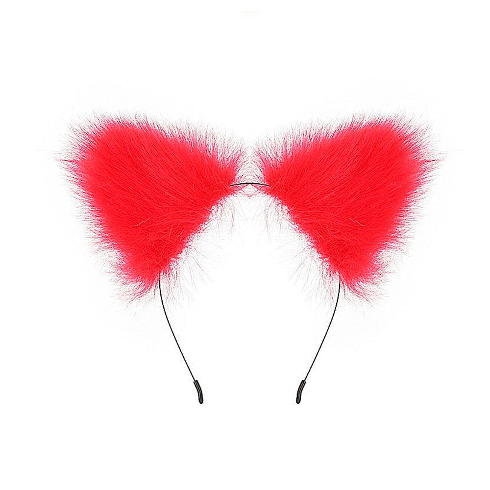 Kit Sado - Plug Coelhinho e Tiara de Orelhas - 4 Acessórios