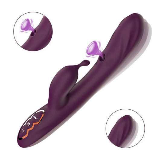 Vibrador triplo estimulação