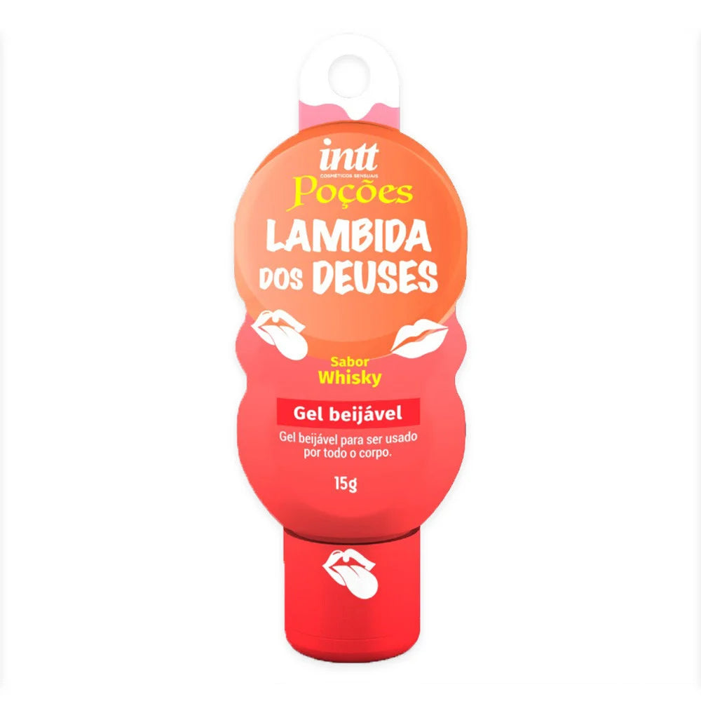 LAMBIDA DOS DEUSES GEL COMESTÍVEL HOT 15G INTT