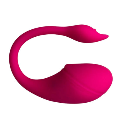 Vibrador  em Silicone Aveludado Controle por Aplicativo