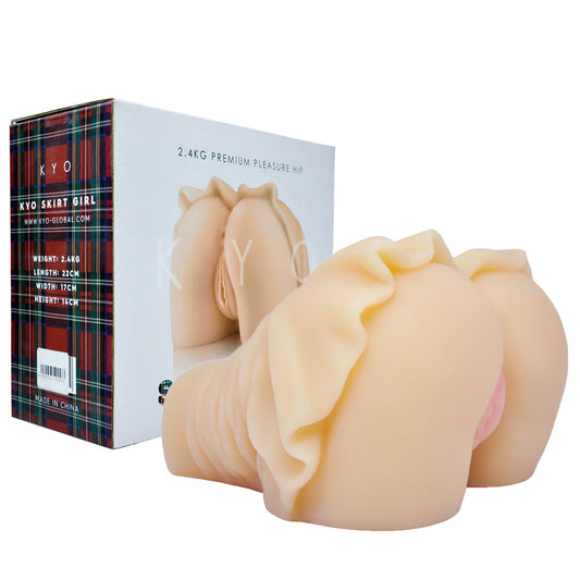 Masturbador Masculino Formato Bunda - Kyo - Skirt Girl Vagina e Ânus