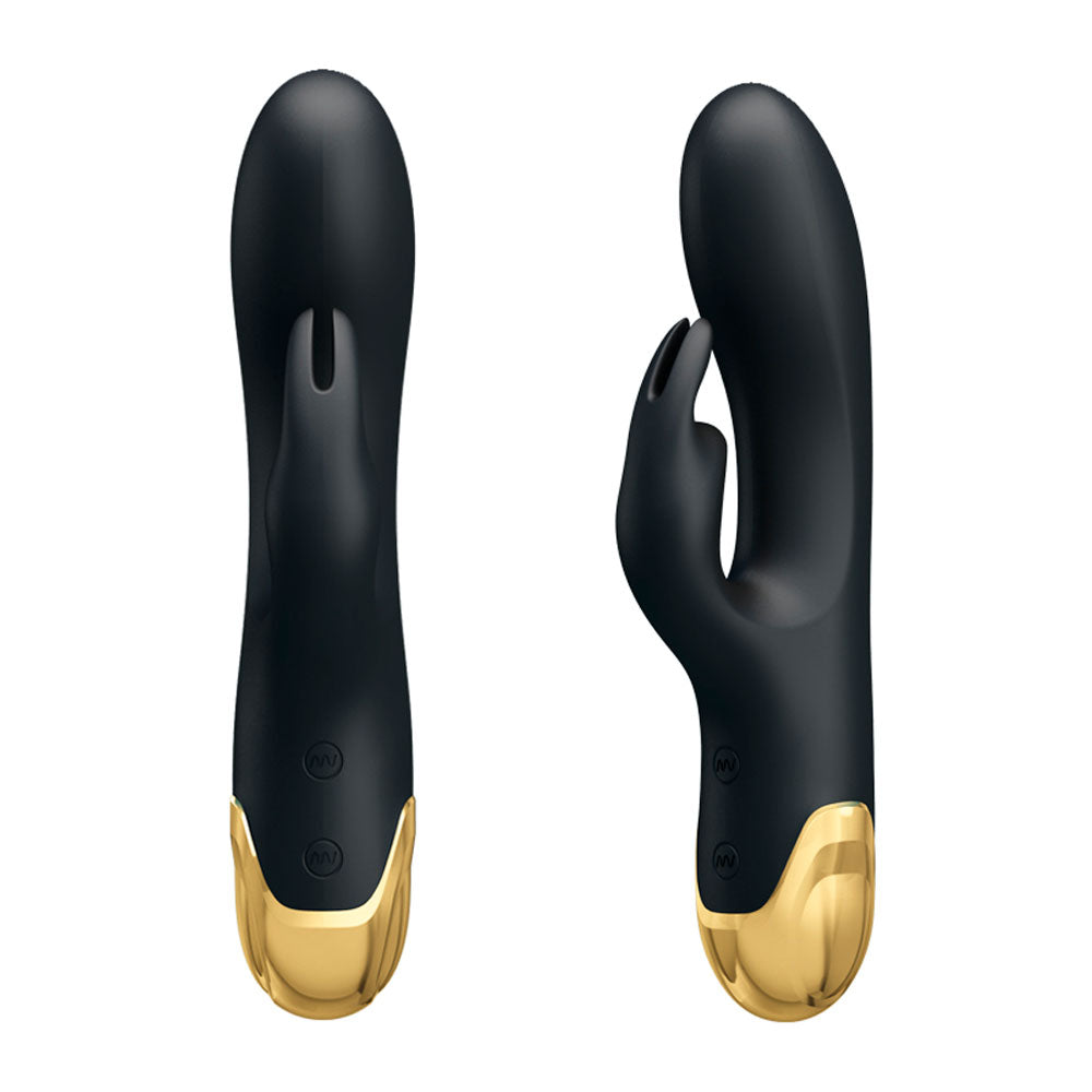 Vibrador Duplo com Detalhe em Ouro 18k - Pretty Love Double Pleasure
