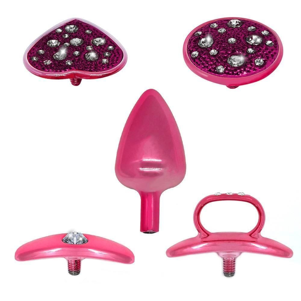 Kit de Plug Anal com 4 Bases Diferentes