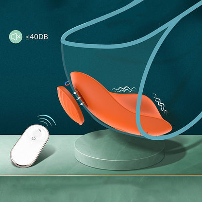 Vibrador de Calcinha Recarregável com Controle Remoto - Leaf -RCT - S-Hande