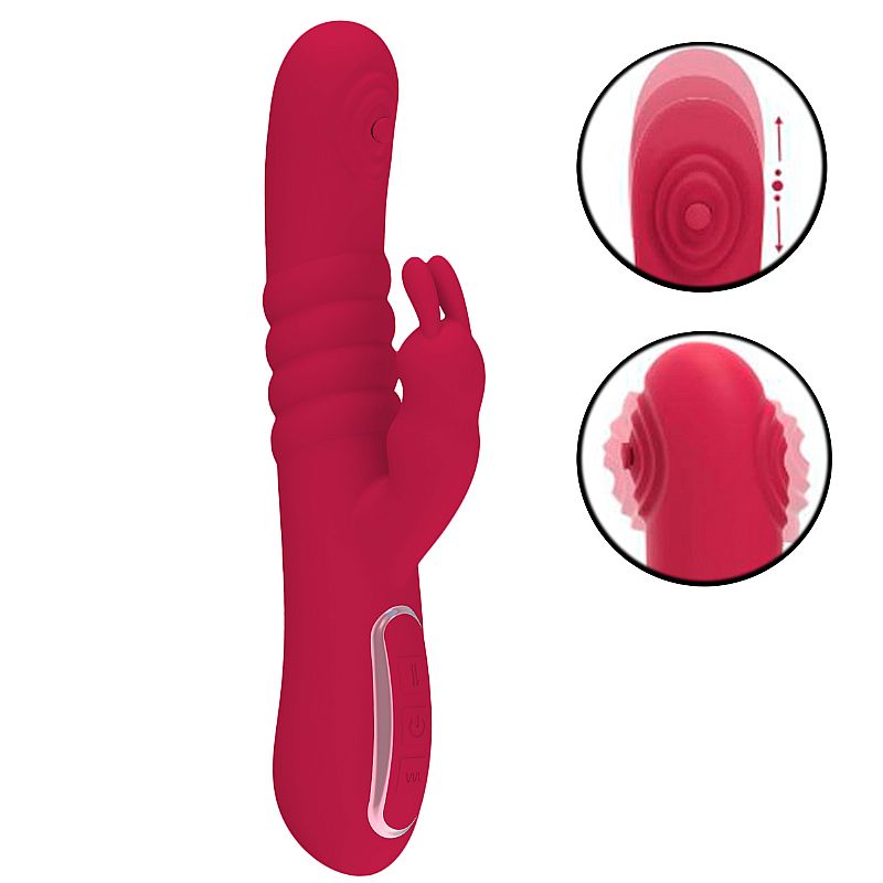 Vibrador de Ponto G e Clitóris com Tapping / Vai e Vem - SI