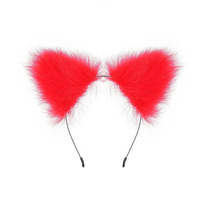 Kit Sado - Plug Coelhinho e Tiara de Orelhas - 4 Acessórios