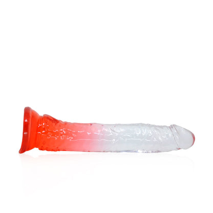 Prótese Peniana Silicone Transparente com Ventosa